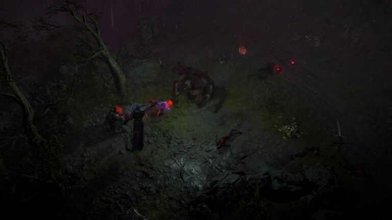 Diablo 4 Season 2 player destroying Undead for Health