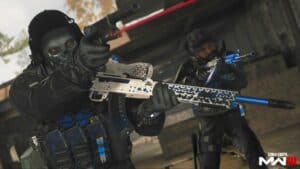 Modern Warfare 3 Player Holding Pistol With Laser Sight