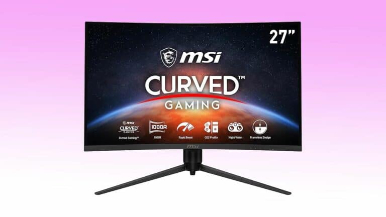 Black Friday deal on MSI monitor