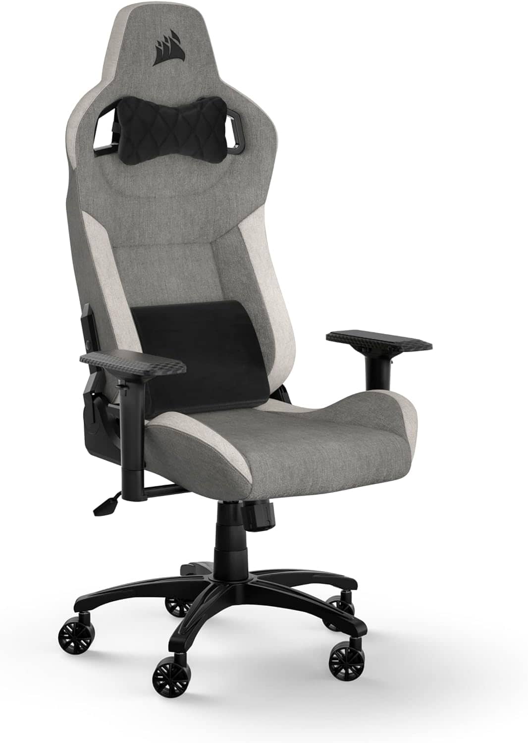 CORSAIR T3 RUSH Gaming Chair Gray White