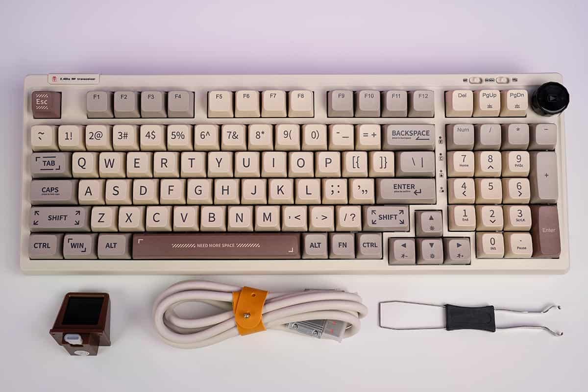 Epomaker RT100 keyboard 3 A