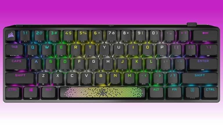 Mini Corsair gaming keyboard gets even smaller price a week ahead of Black Friday