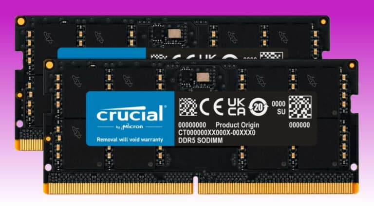 Upgrade your laptop with this 64GB LPDDR5 RAM kit early Black Friday deal