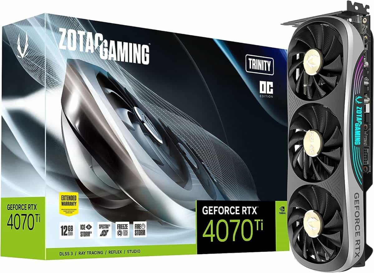 ZOTAC Gaming GeForce RTX 4070 Ti Trinity OC