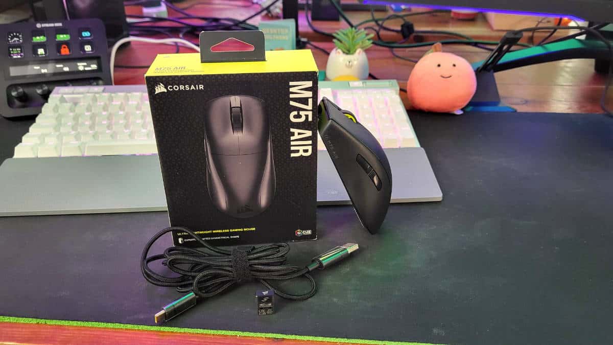Corsair M75 Air review – everything a wireless Esports mouse might need