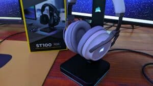 Corsair ST100 RGB headset stand review