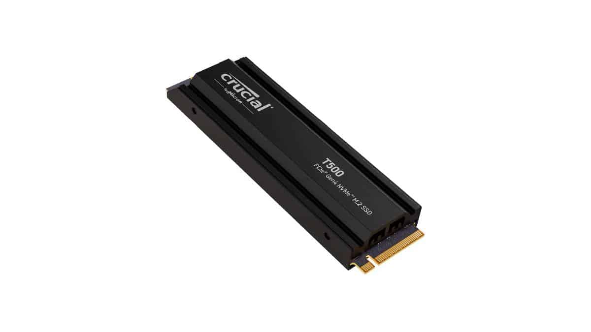 Crucial T500 1TB PCIe Gen4 NVMe M.2 Internal Gaming SSD (Solid
