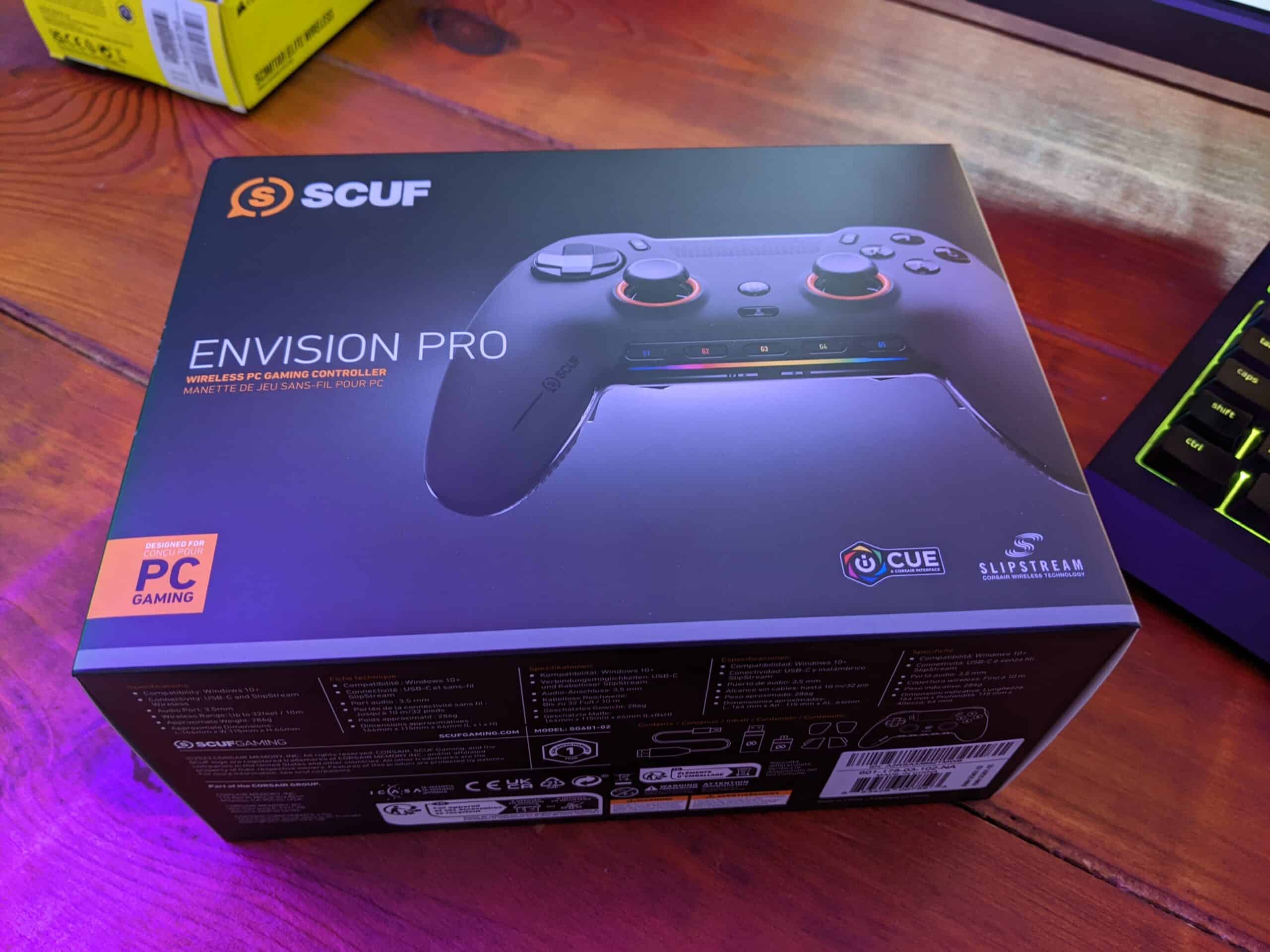 SCUF Envision Pro boxed