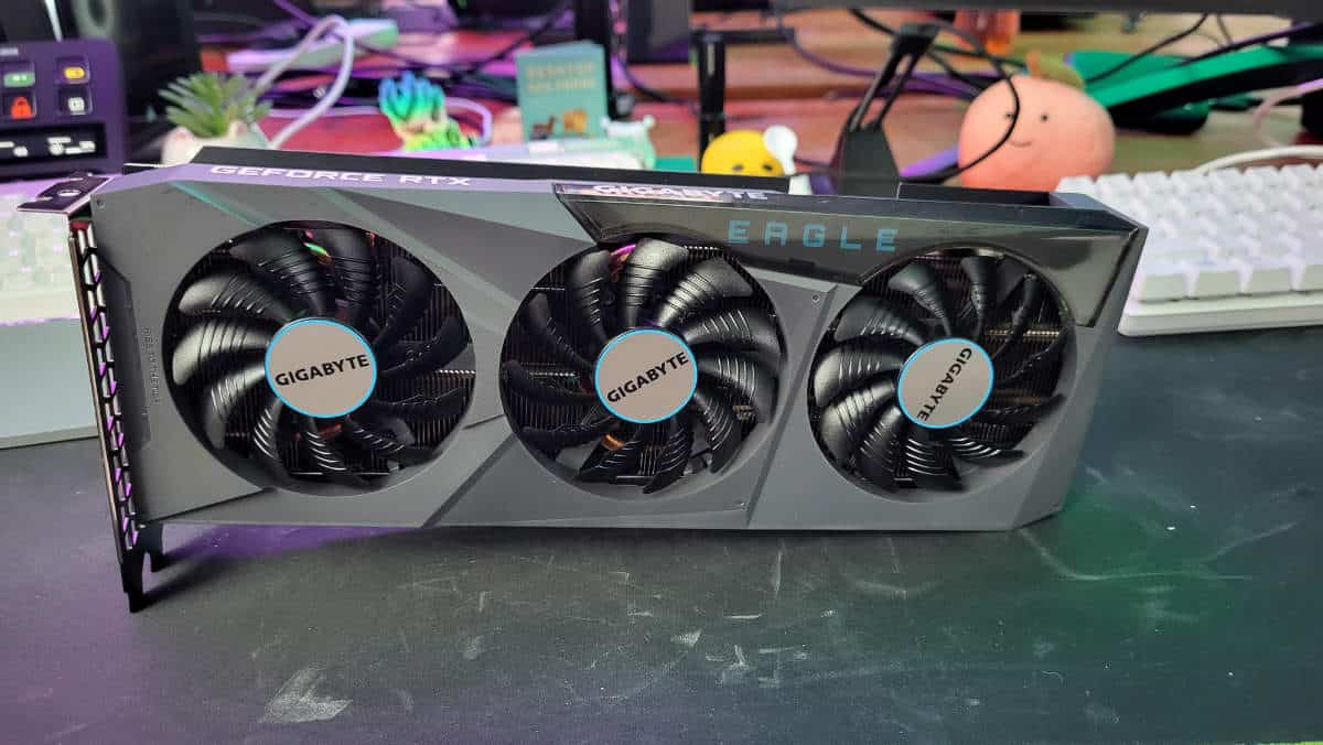 GIGABYTE GeForce RTX 4070 Eagle OC front
