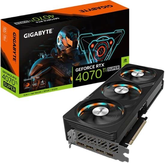 GIGABYTE NVIDIA GeForce RTX 4070 Ti SUPER Gaming OC