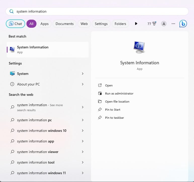 How to find out what motherboard I have on Windows 10 11