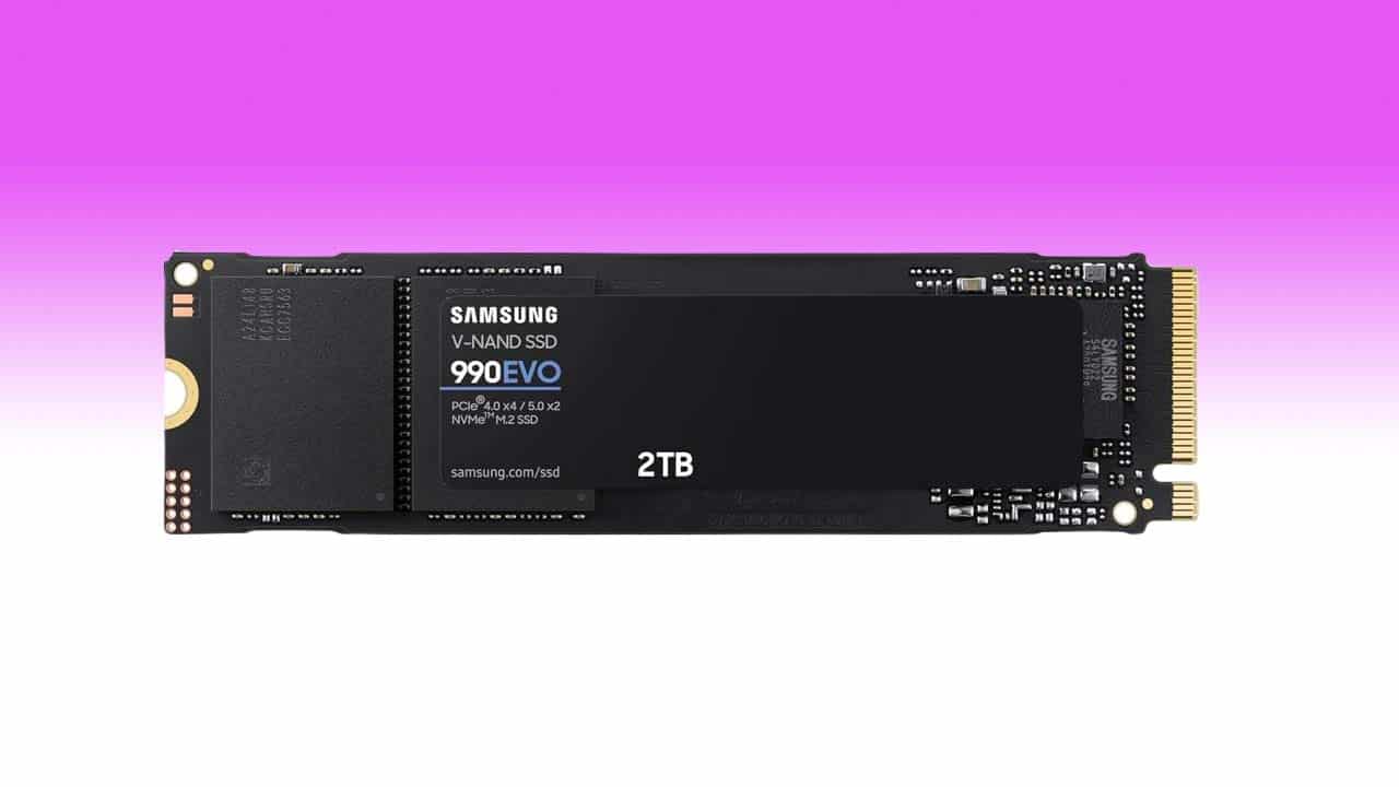 Samsung 990 PRO Series - 1TB PCIe Gen4. X4 NVMe 2.0c - M.2 Internal SSD  (MZ-V9P1T0B/AM)