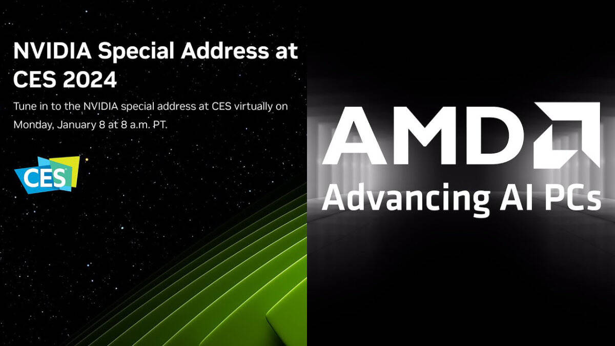 Where to watch the AMD and Nvidia CES 2024 events WePC