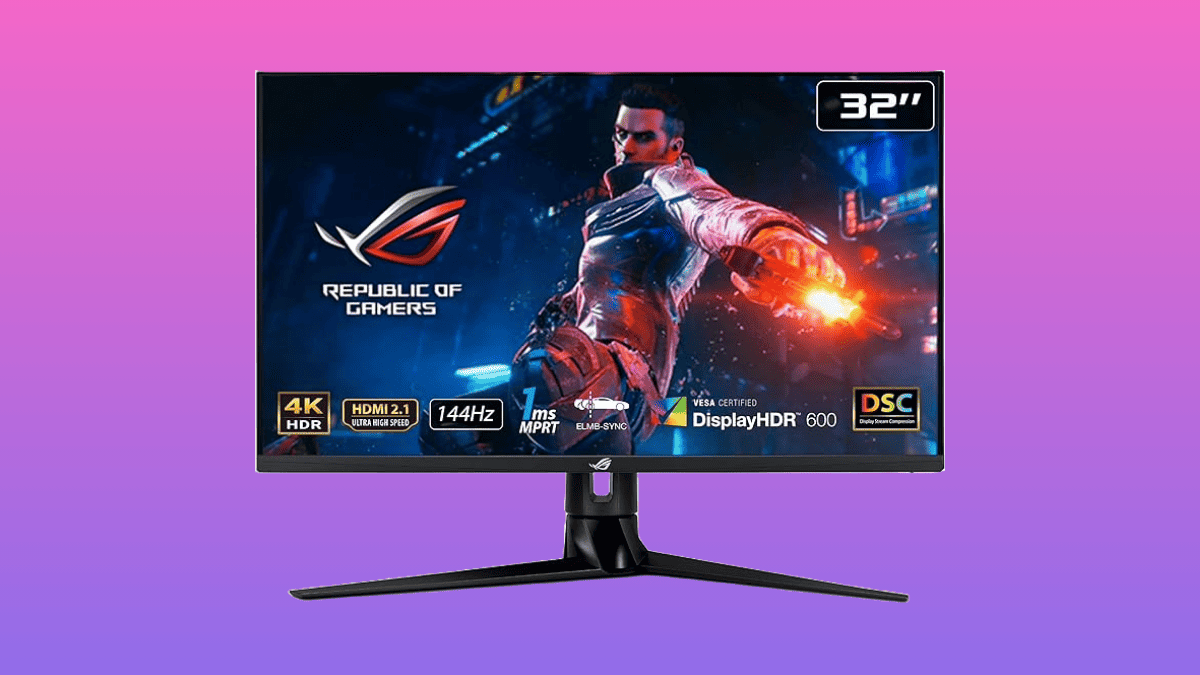 ASUS ROG Swift PG32UQR 32” 4K HDR deal has $94 off on Amazon