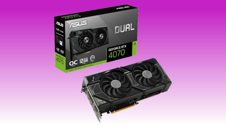 Amazon deal plunges price of ASUS RTX 4070 after 4070 Super launch