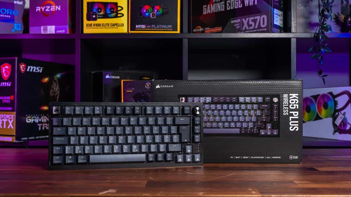 Corsair K65 Plus wireless keyboard review