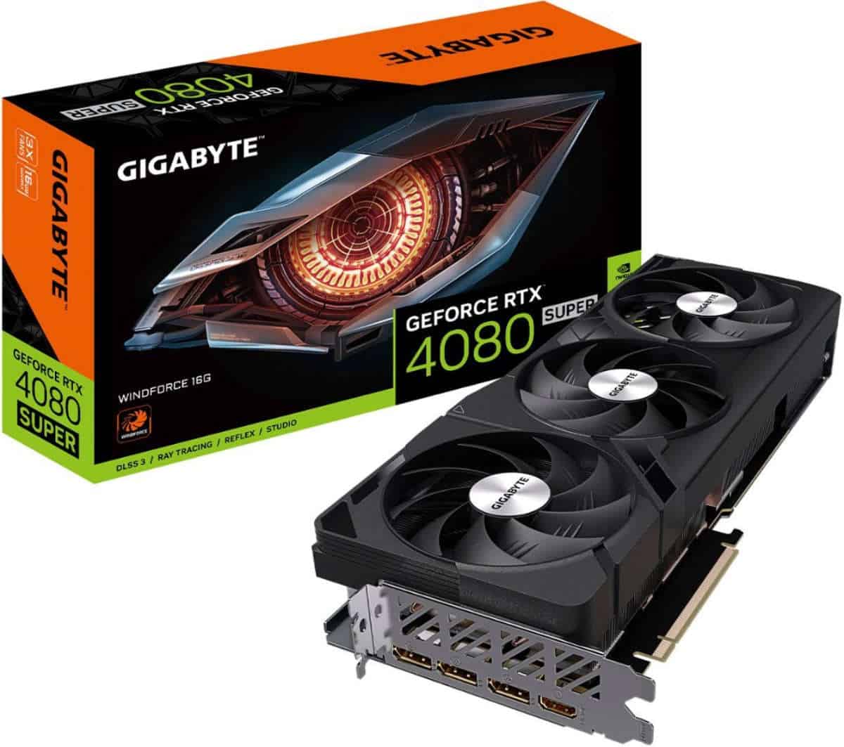 Gigabyte NVIDIA GeForce RTX 4080 SUPER 16GB WINDFORCE V2