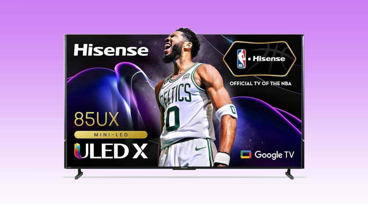 Hisense 85 Inch Class Mini LED Premium ULED X QLED Series 4K Google Smart TV deal