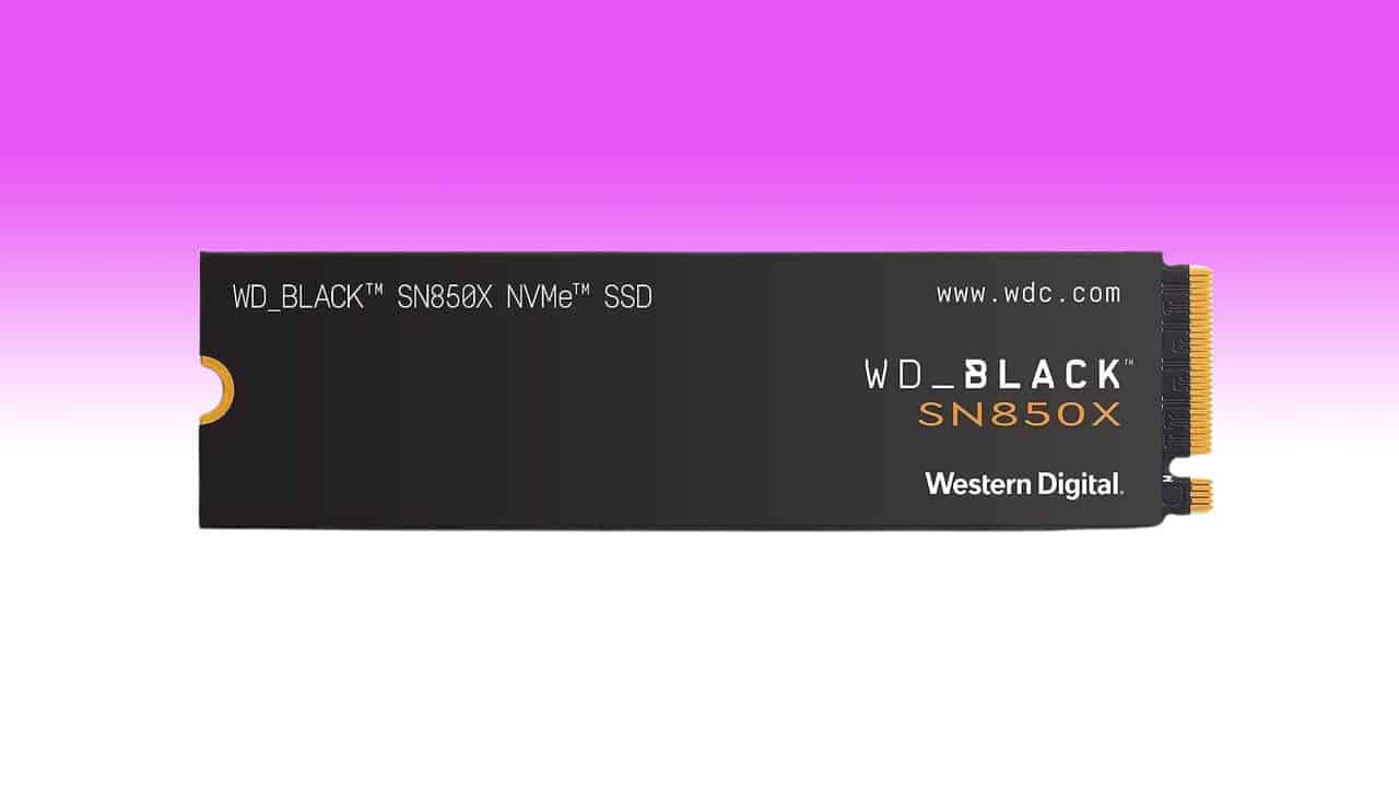 WD BLACK 2TB SN850X SSD
