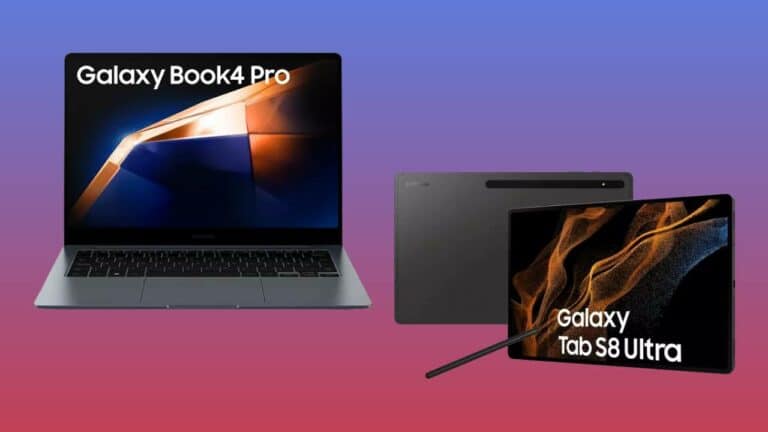 Buy the Samsung Galaxy Book4 Pro and get their S8 Ultra tablet for free