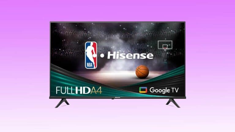 Hisense 40 Inch Class A4 Series FHD 1080p Google Smart TV deal