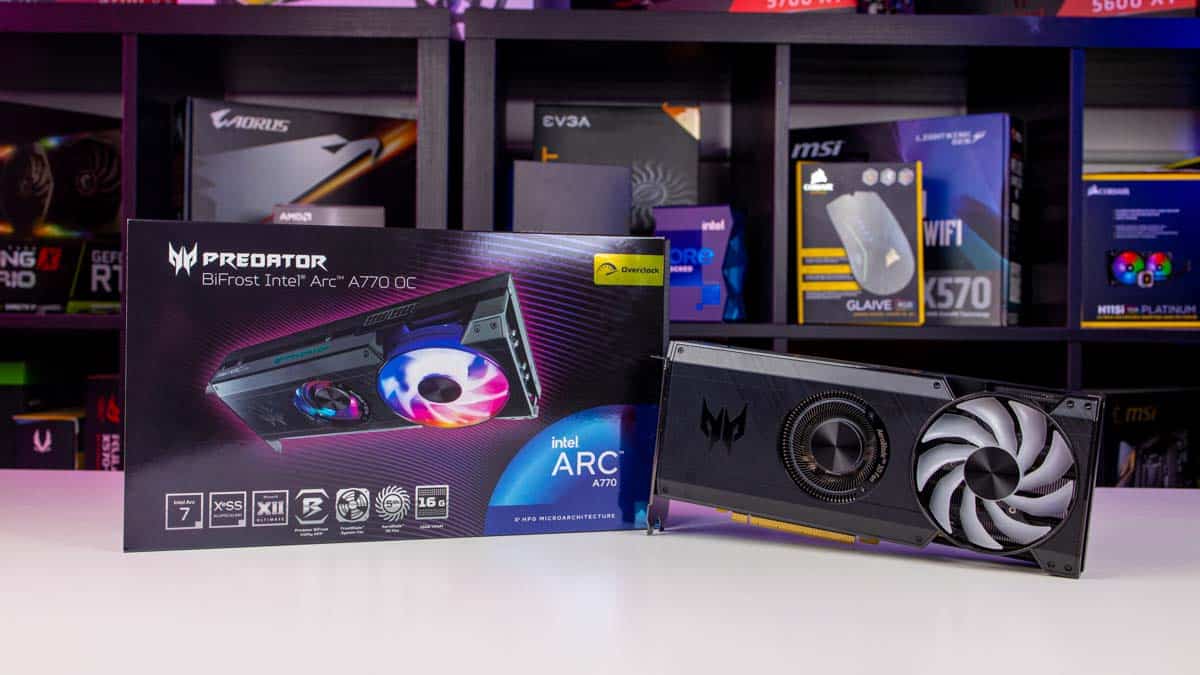 Predator Intel Arc A770 review: the underdog that keeps improving