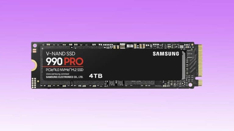 SAMSUNG 990 PRO SSD 4TB deal