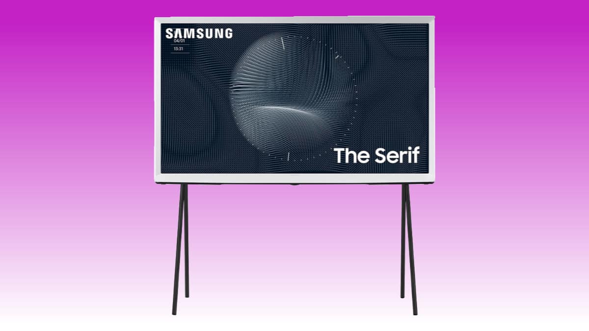 Showstopping Samsung Serif TV gets that bit more affordable