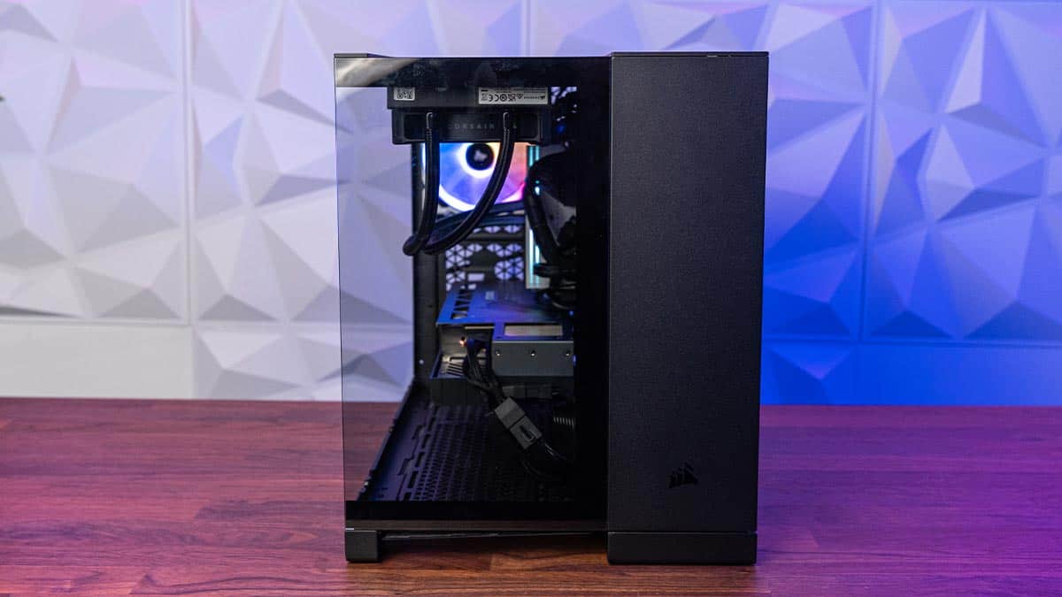 corsair 2500 case front 2