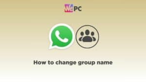 how to change group name on whatsapp