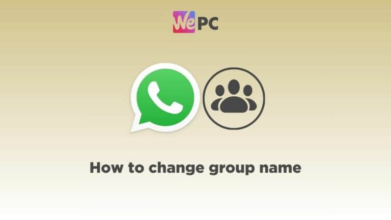 how to change group name on whatsapp
