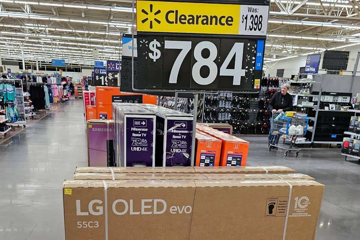 LG C3 clearance Walmart