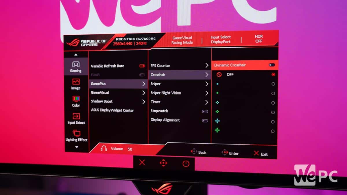 ASUS ROG STRIX OLED XG27AQDMG WePC 10 of 11