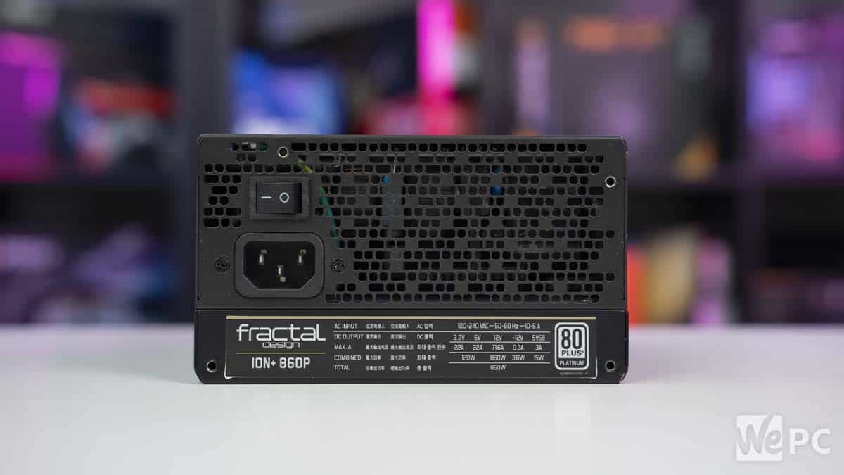 Fractal Design Ion+ 860P PSU design 2