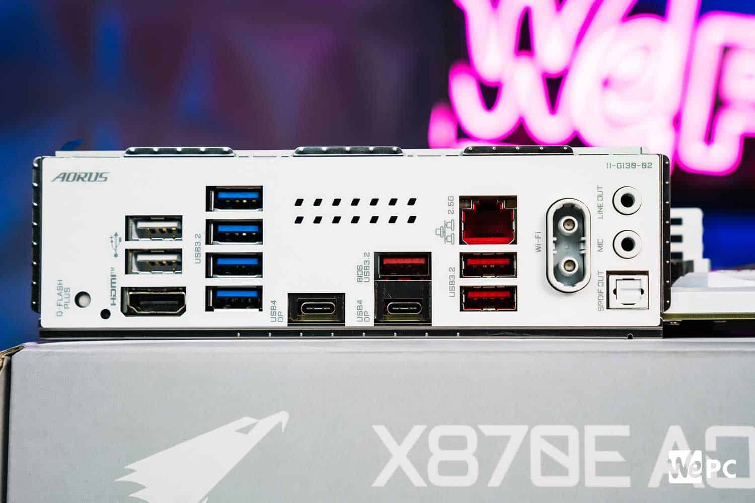 web WePC AORUS X870 Pro Ice 7