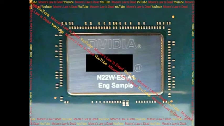 Possible NVIDIA RTX 5080 laptop GPU picture leaked by insider sources
