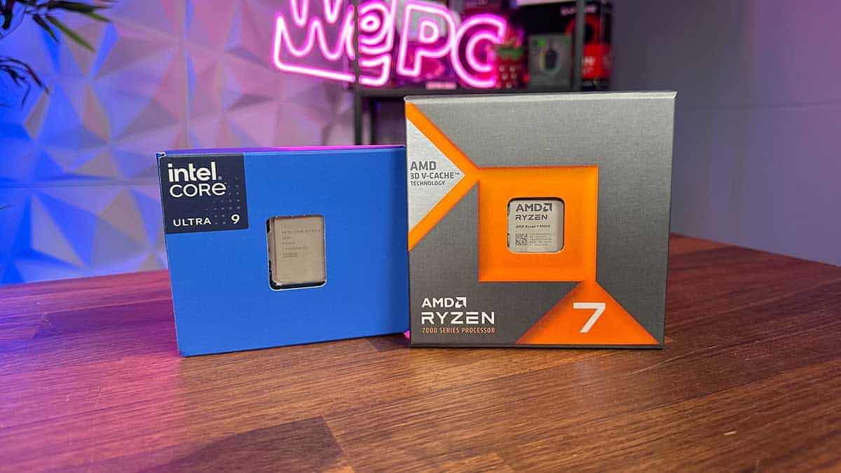 core ultra 9 285K vs 7800X3D