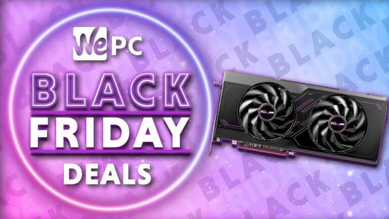 Black Friday RX 7800 XT deals WePC