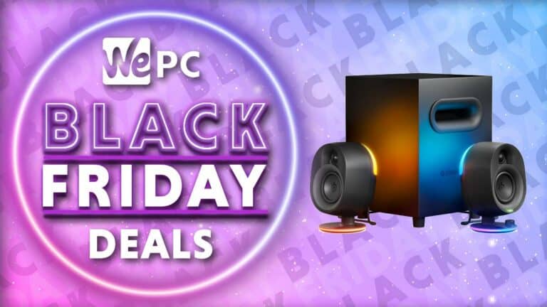 Black Friday gaming speakers deals WePC