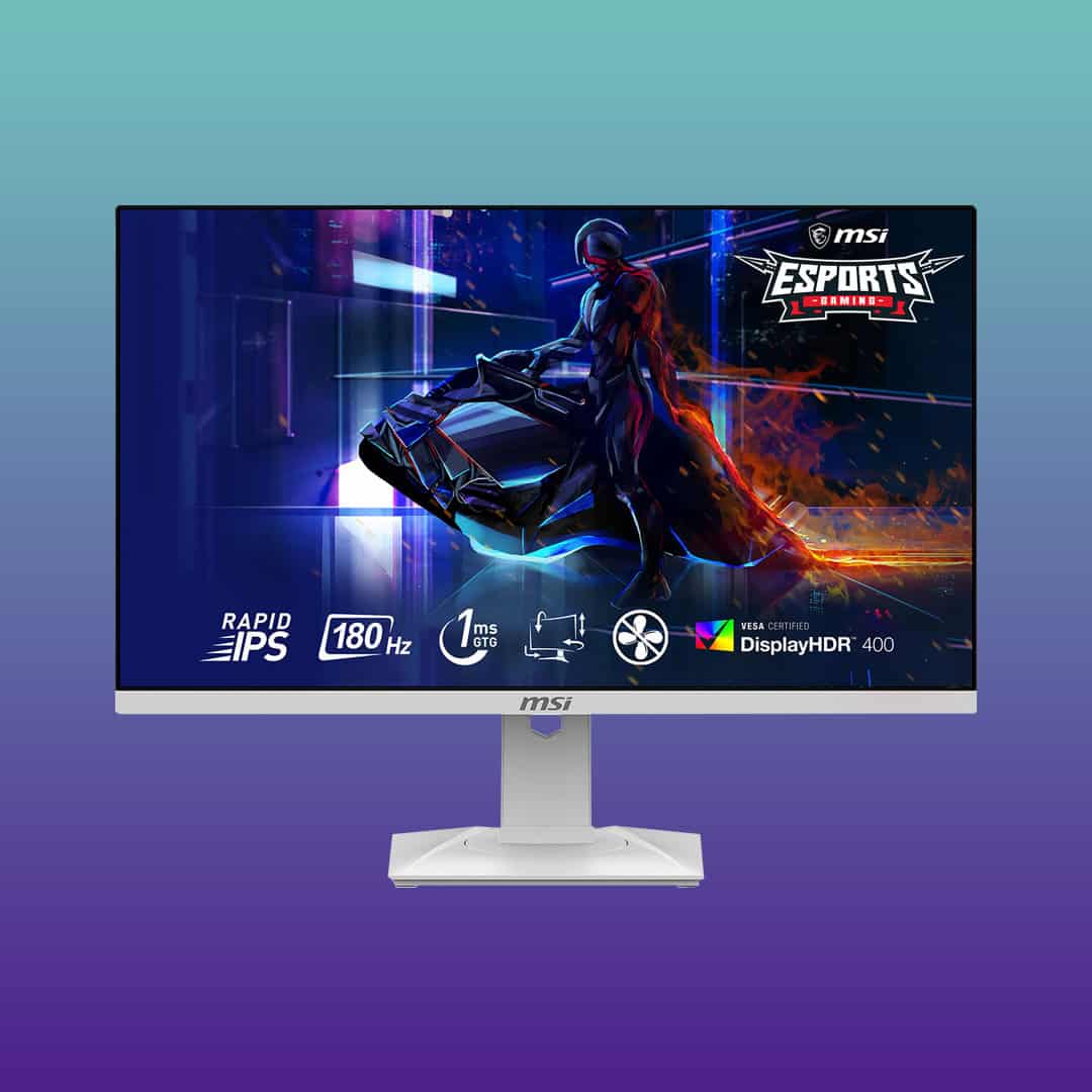 MSI MAG 274QRFW 27' WQHD 180Hz Adaptive Sync HDR IPS Gaming Monitor