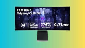 Samsung Odyssey G8 OLED on sale