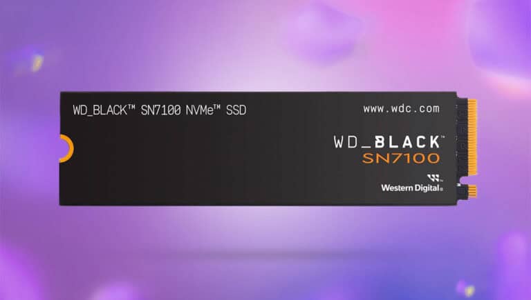 WD BLACK 4TB SN7100 NVMe