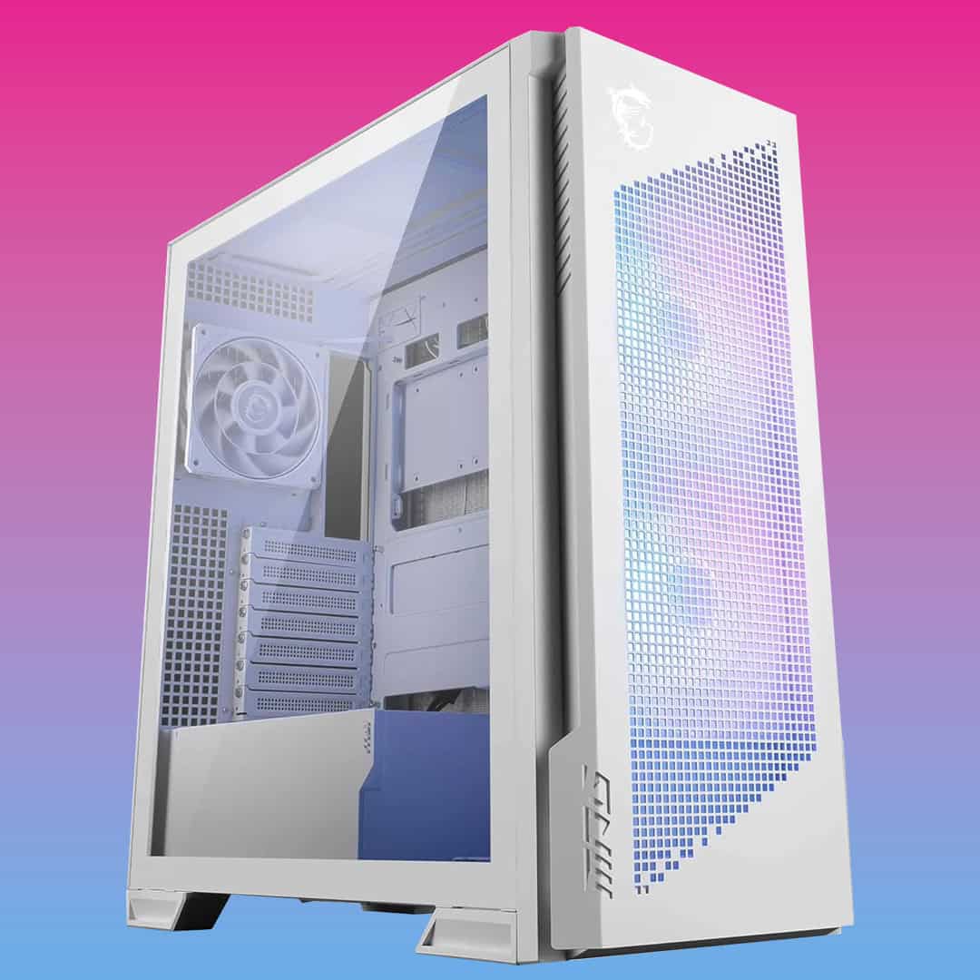 MPG VELOX 300R AIRFLOW PZ WHITE Mid tower Gaming PC Case