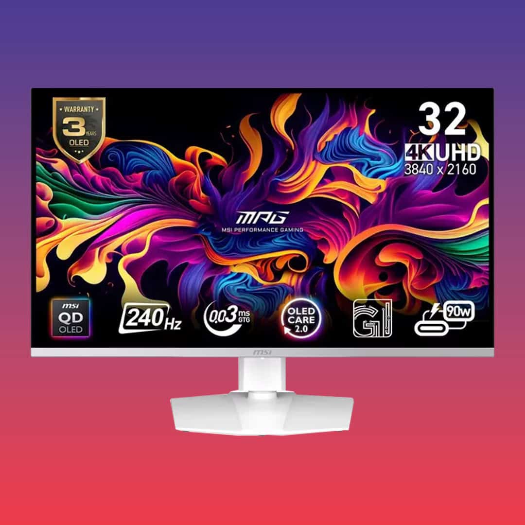MSI MPG 321URXW 4K Ultra HD 32 QD OLED Gaming Monitor