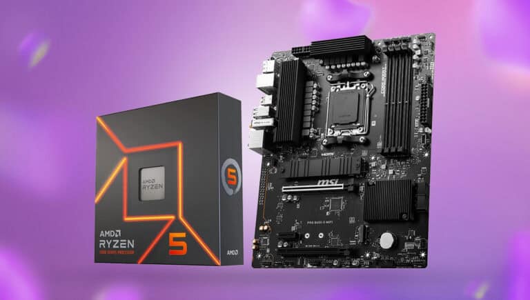 WePC AMD Ryzen 7600X and MSI PRO B650 S