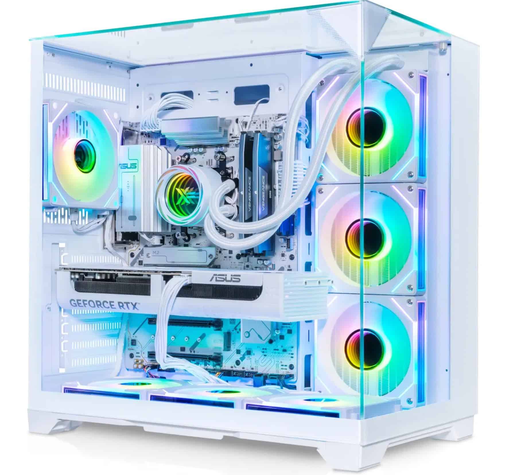 AWD IT Xpanse ICE White Gaming PC (Ryzen 5 7600, RTX 5070) 1